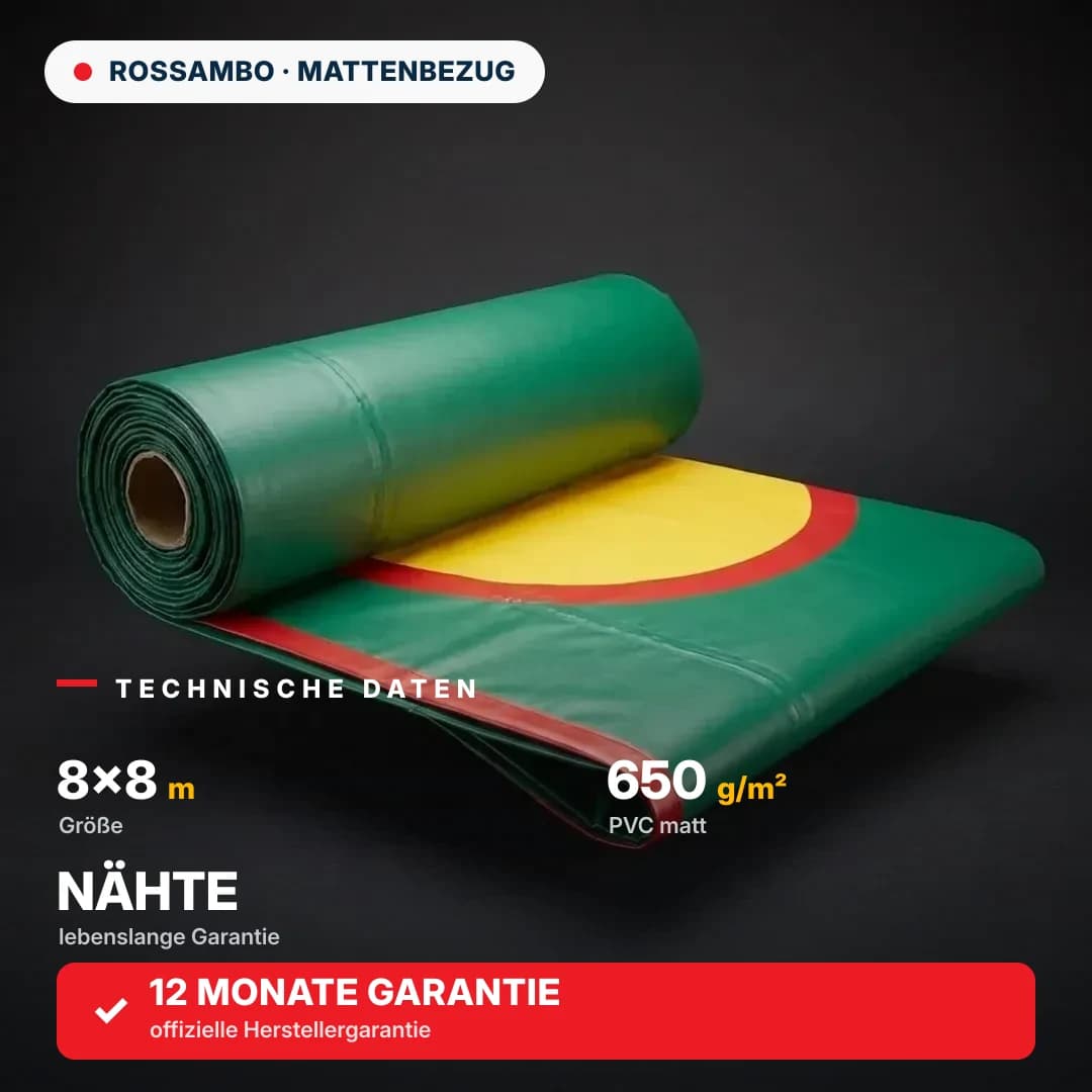 Bezug für Ringermatte 8×8 m