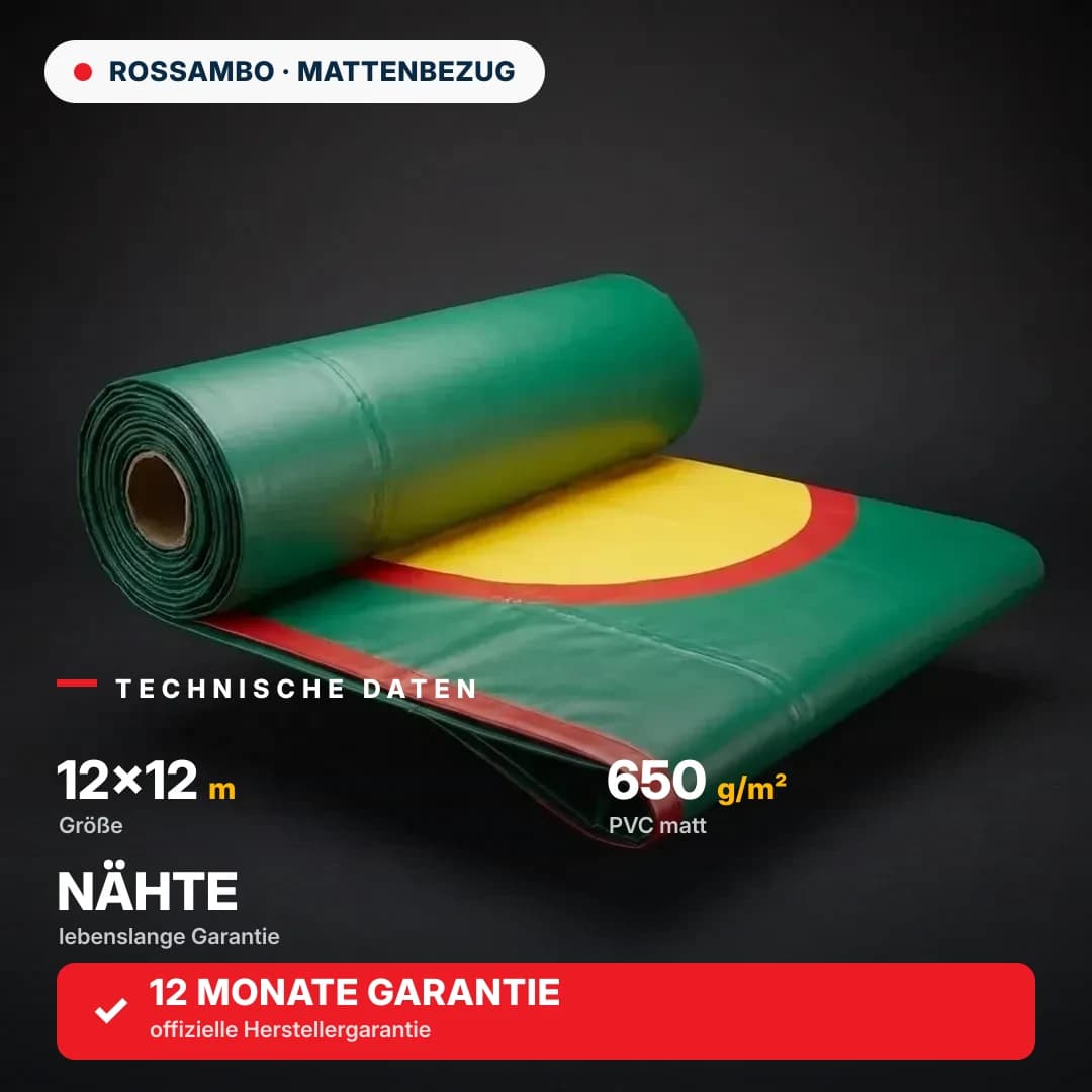 Bezug für Ringermatte 12×12 m