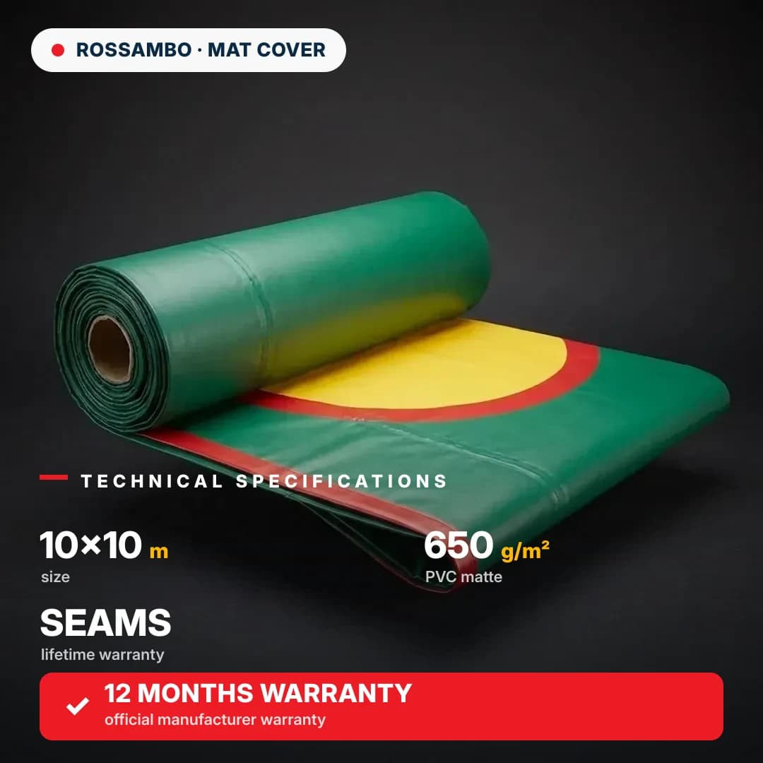Wrestling mat cover 10×10 m