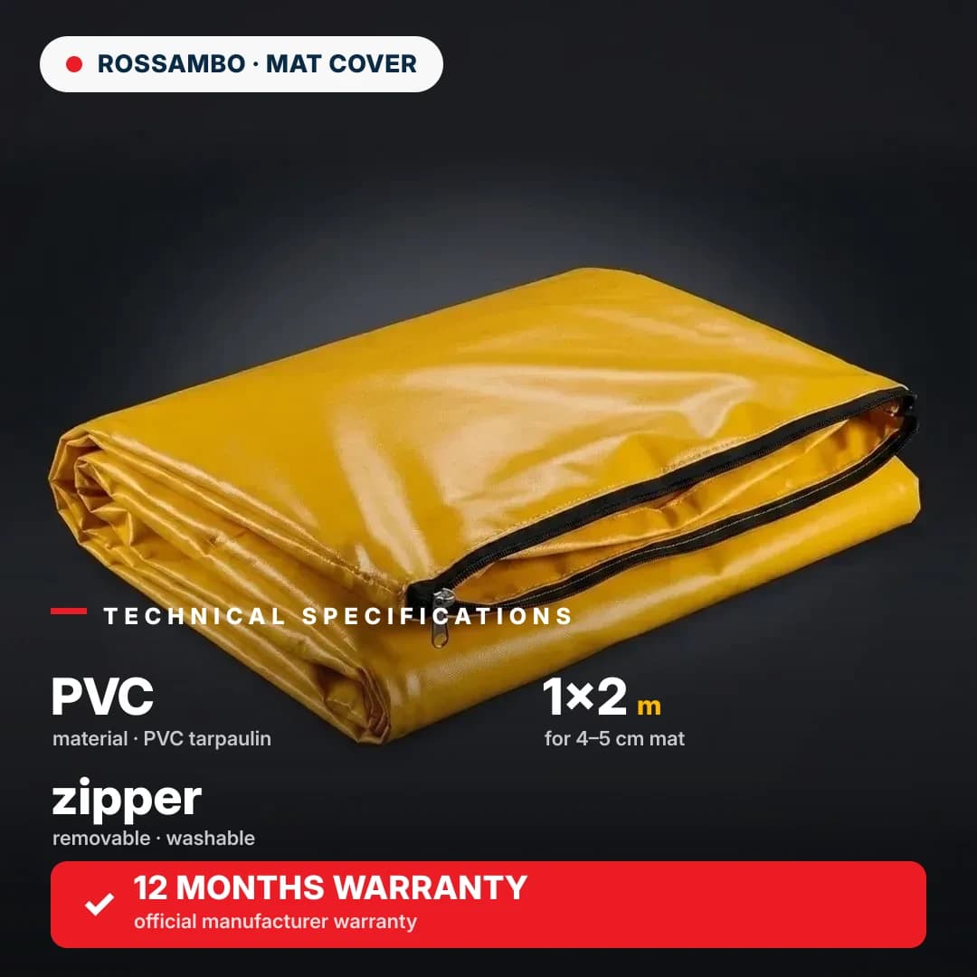 Gymnastics mat cover, PVC
