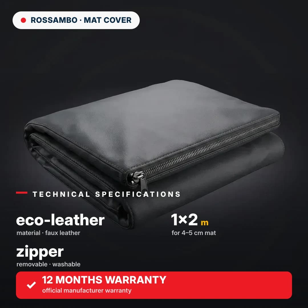 Gymnastics mat cover, eco leather