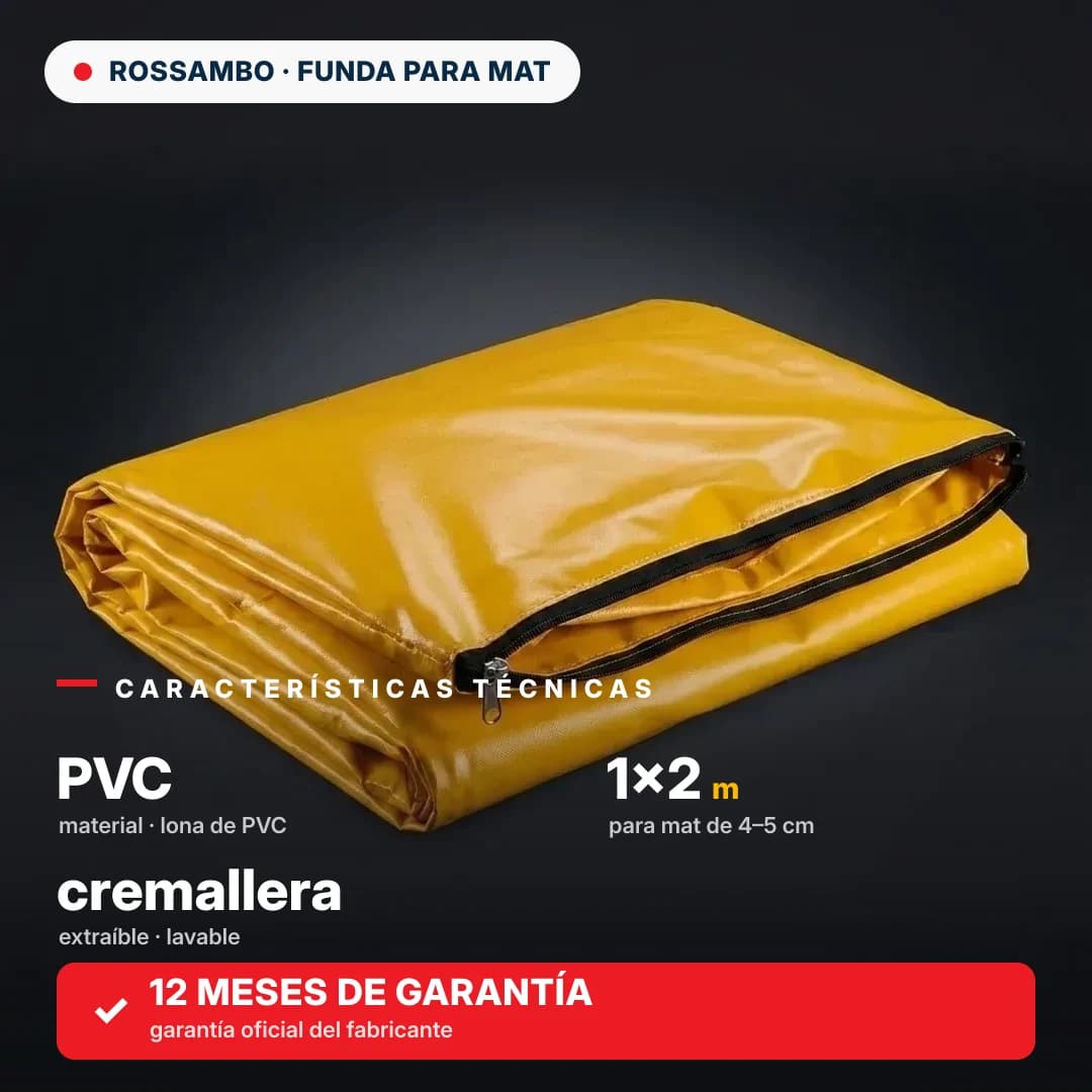 Funda para colchoneta de gimnasia, PVC