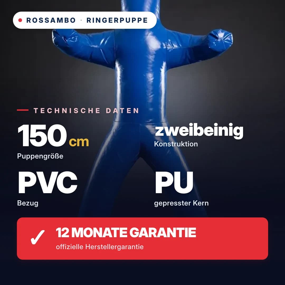 Ringer-Wurfpuppe zweibeinig, Plane, 150 cm