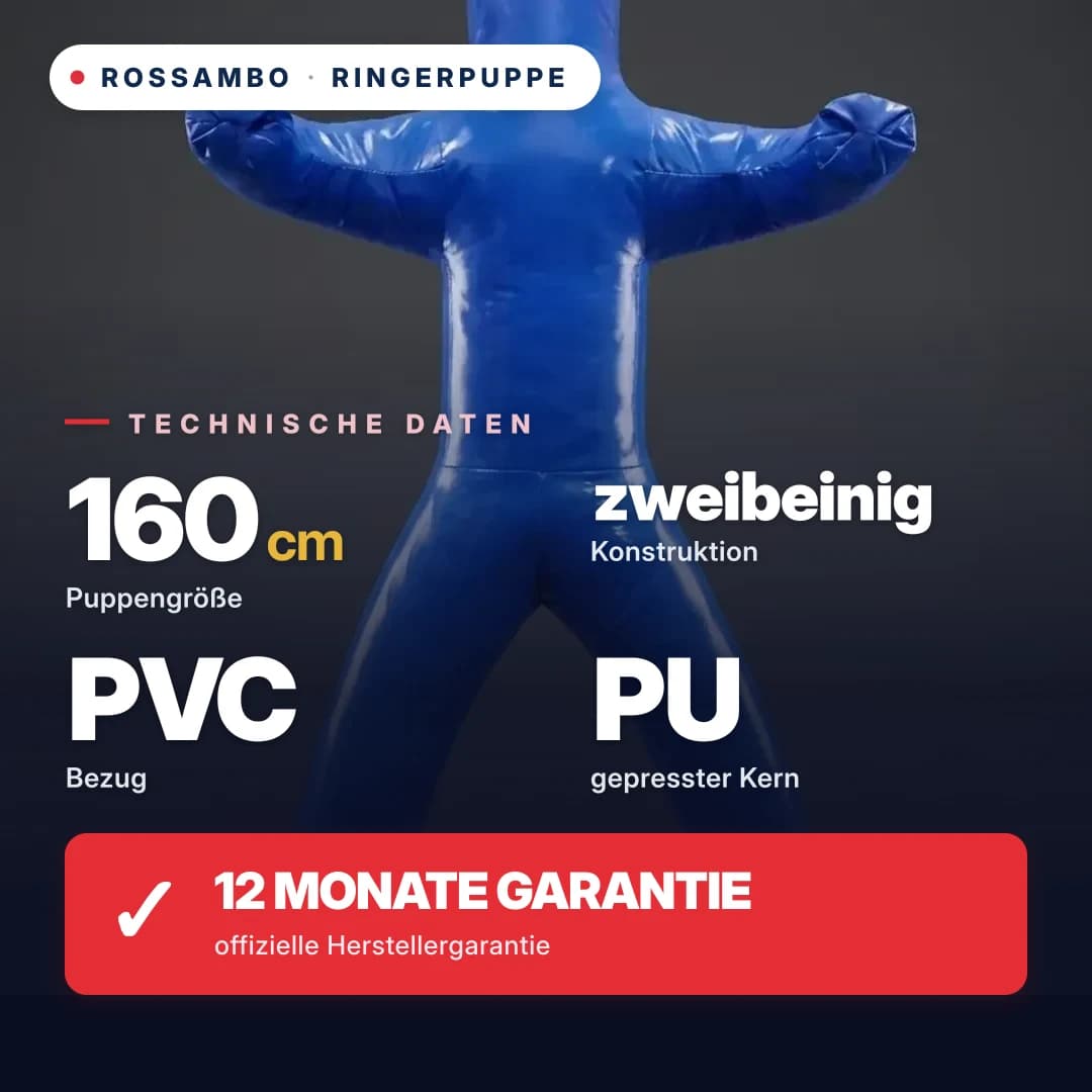 Ringer-Wurfpuppe zweibeinig, Plane, 160 cm
