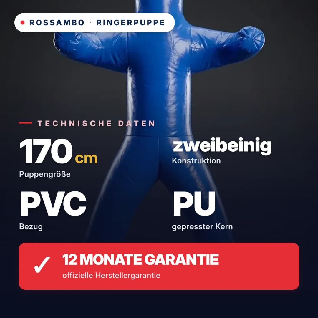 Ringer-Wurfpuppe zweibeinig, Plane, 170 cm