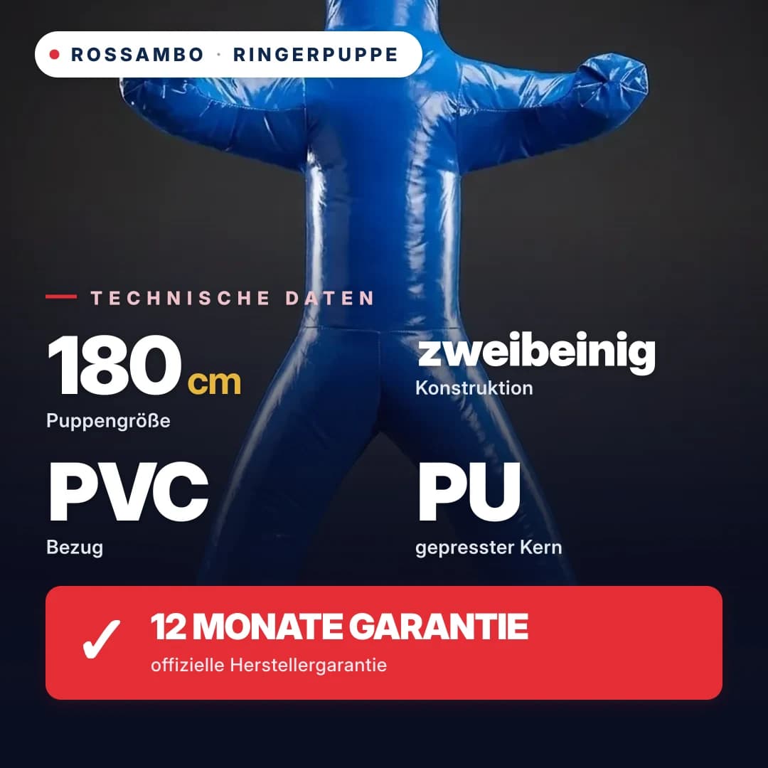 Ringer-Wurfpuppe zweibeinig, Plane, 180 cm
