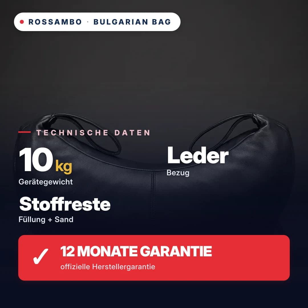 Bulgarian Bag, Leder, 10 kg