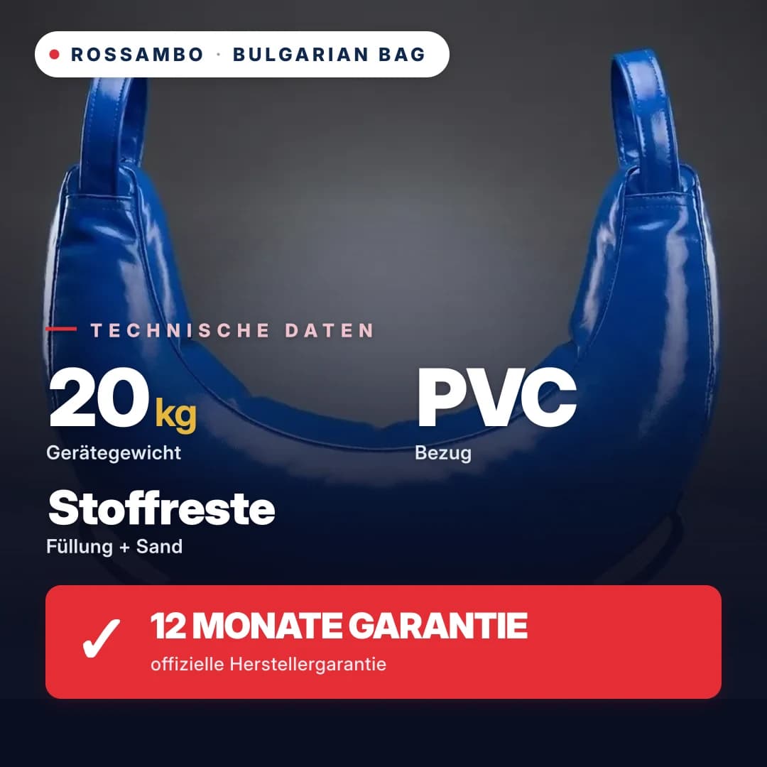 Bulgarian Bag, PVC-Plane, 20 kg