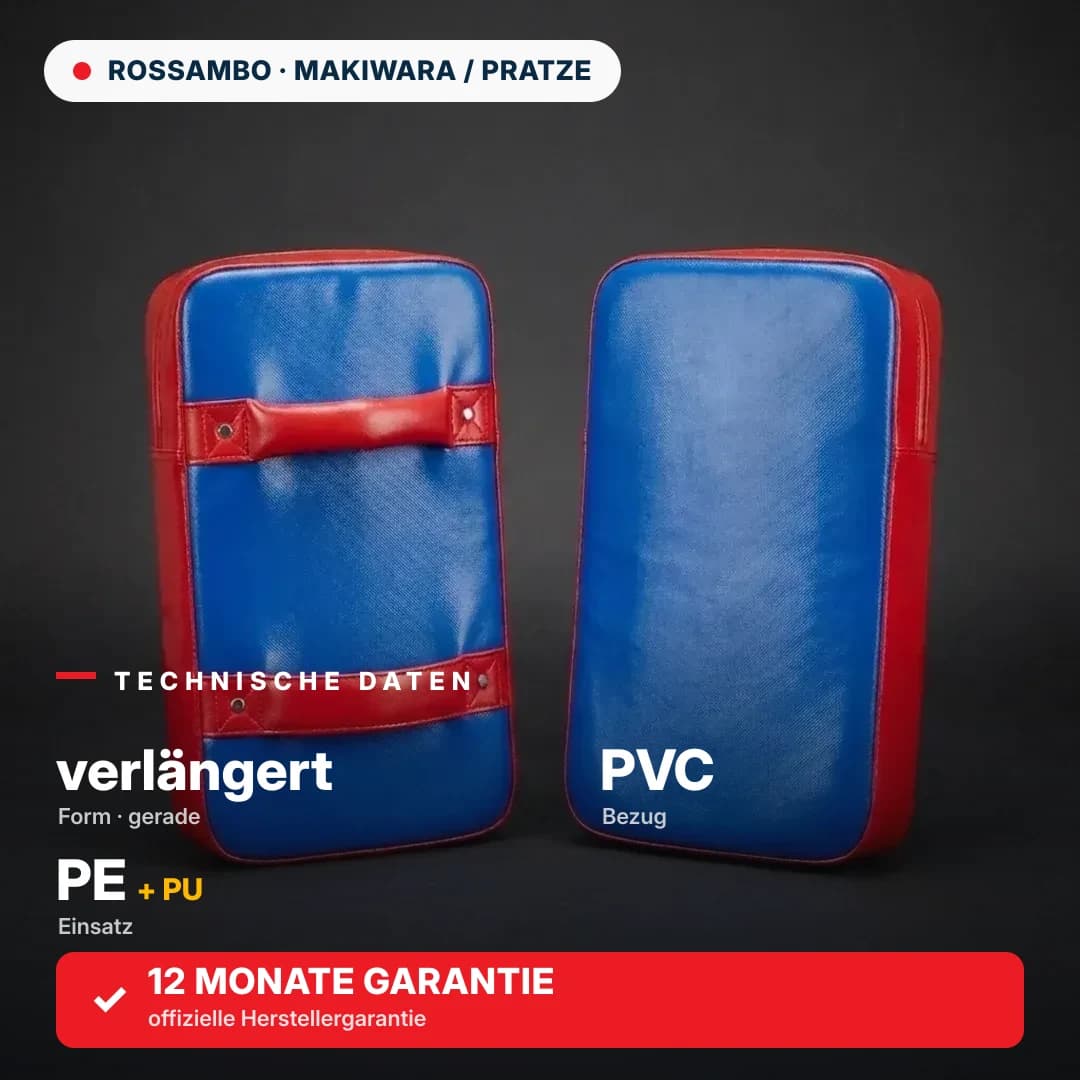 Schlagpratze, verlängert, gerade, PVC-Plane