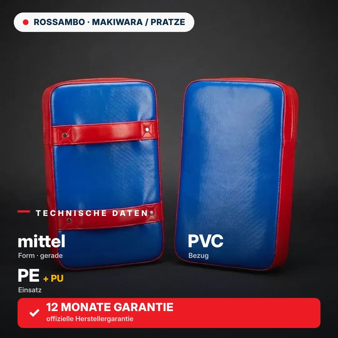 Schlagpratze, mittel, gerade, PVC-Plane