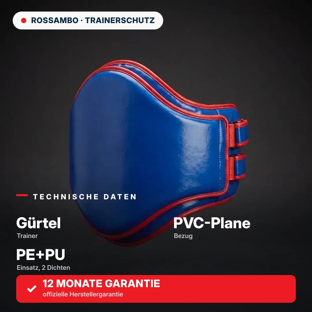 Trainergürtel, PVC-Plane