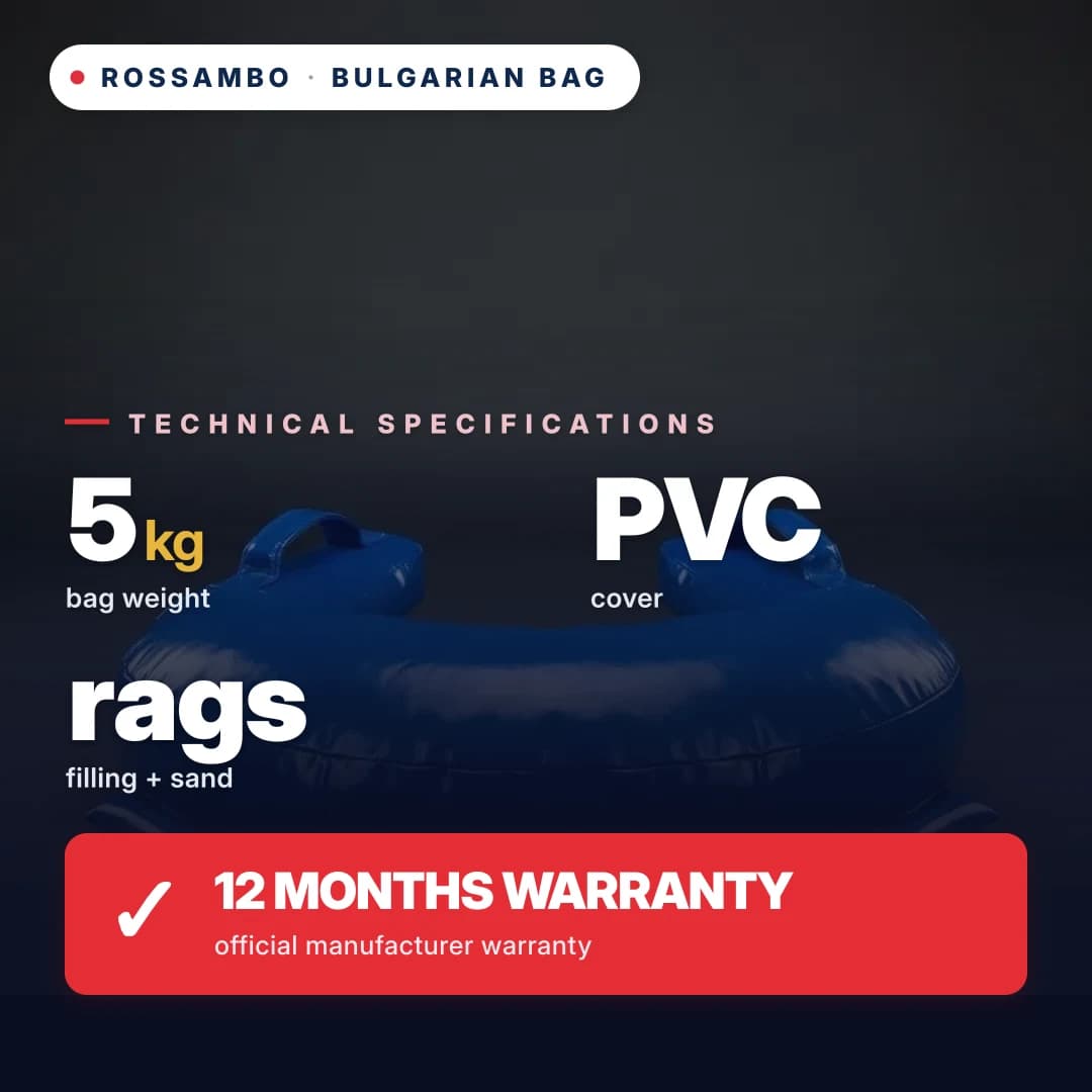 Bulgarian bag, PVC tarpaulin, 5 kg