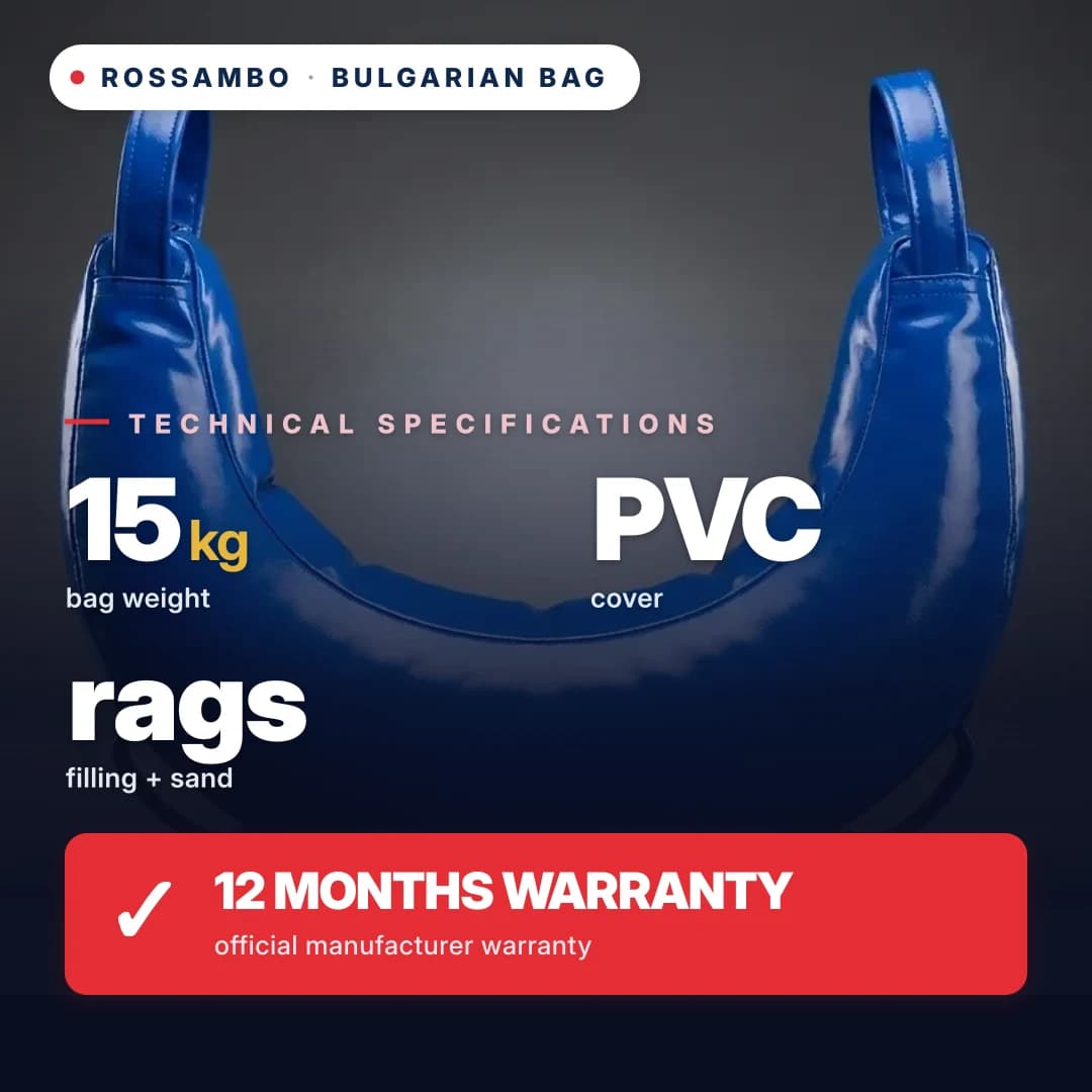 Bulgarian bag, PVC tarpaulin, 15 kg