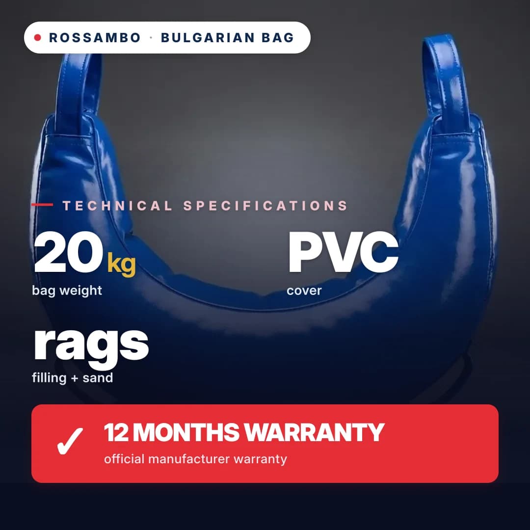 Bulgarian bag, PVC tarpaulin, 20 kg