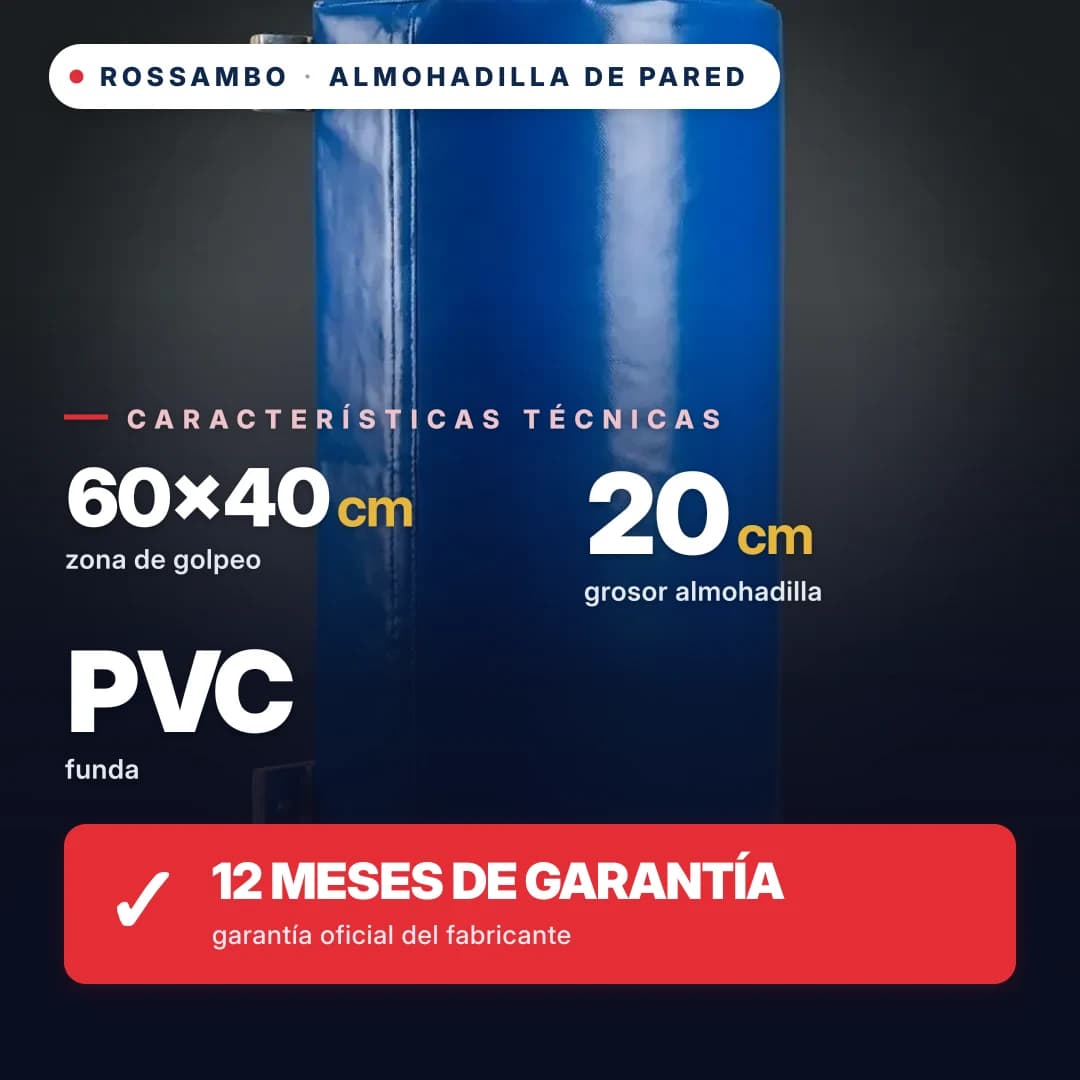 Almohadilla de pared Semicircular, lona de PVC, 60×40×20 cm