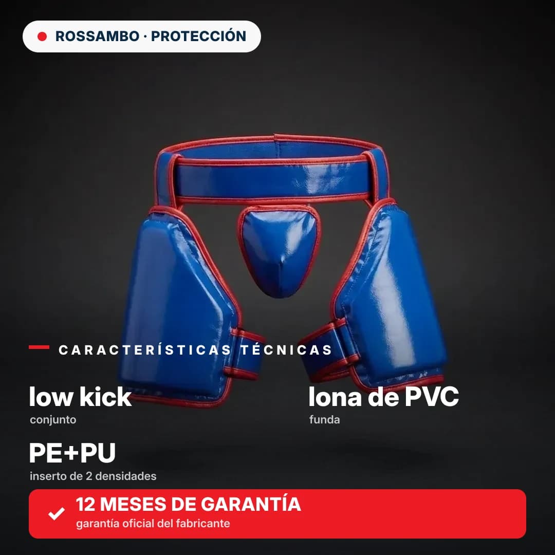 Set low kick, lona de PVC