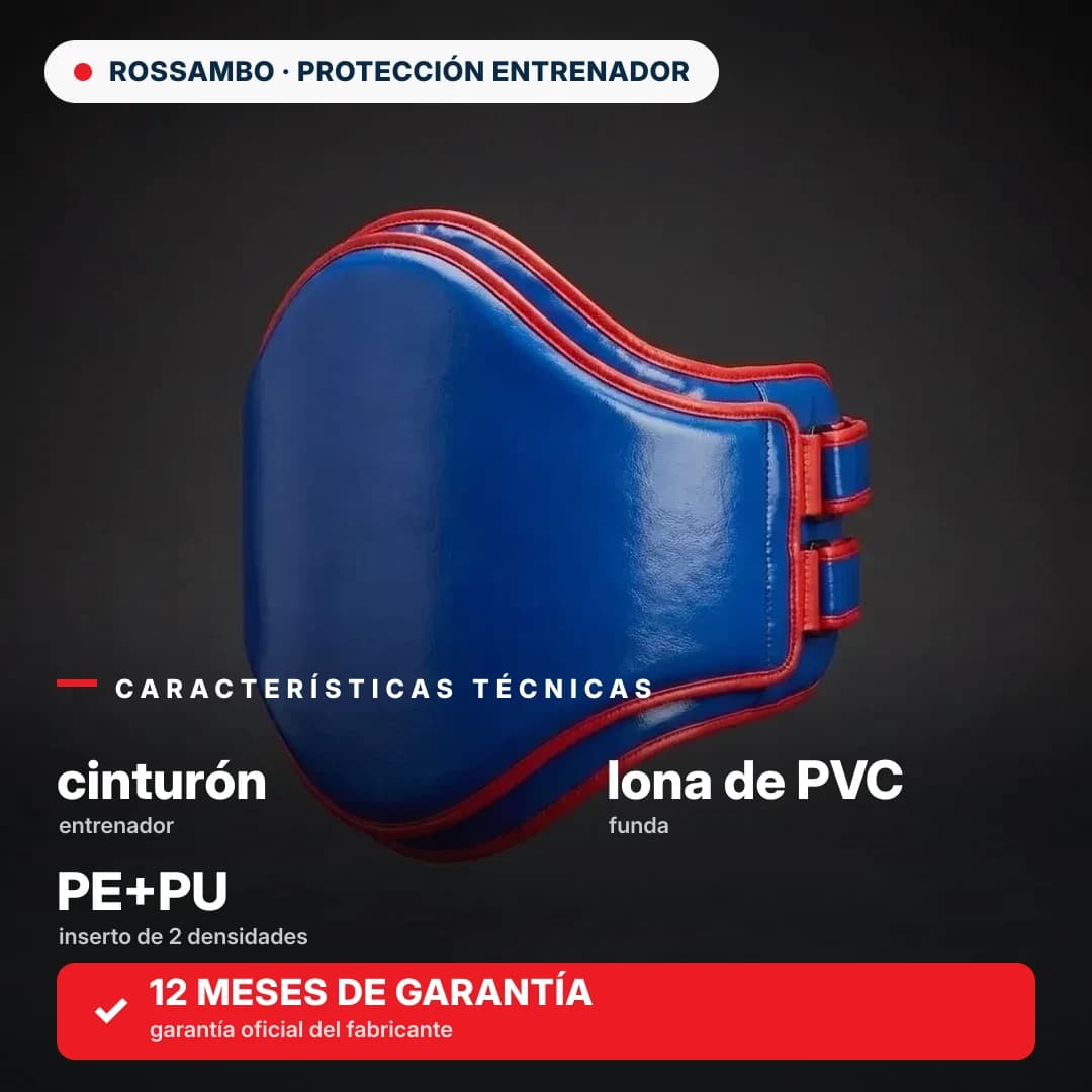 Cinturón de entrenador, lona de PVC