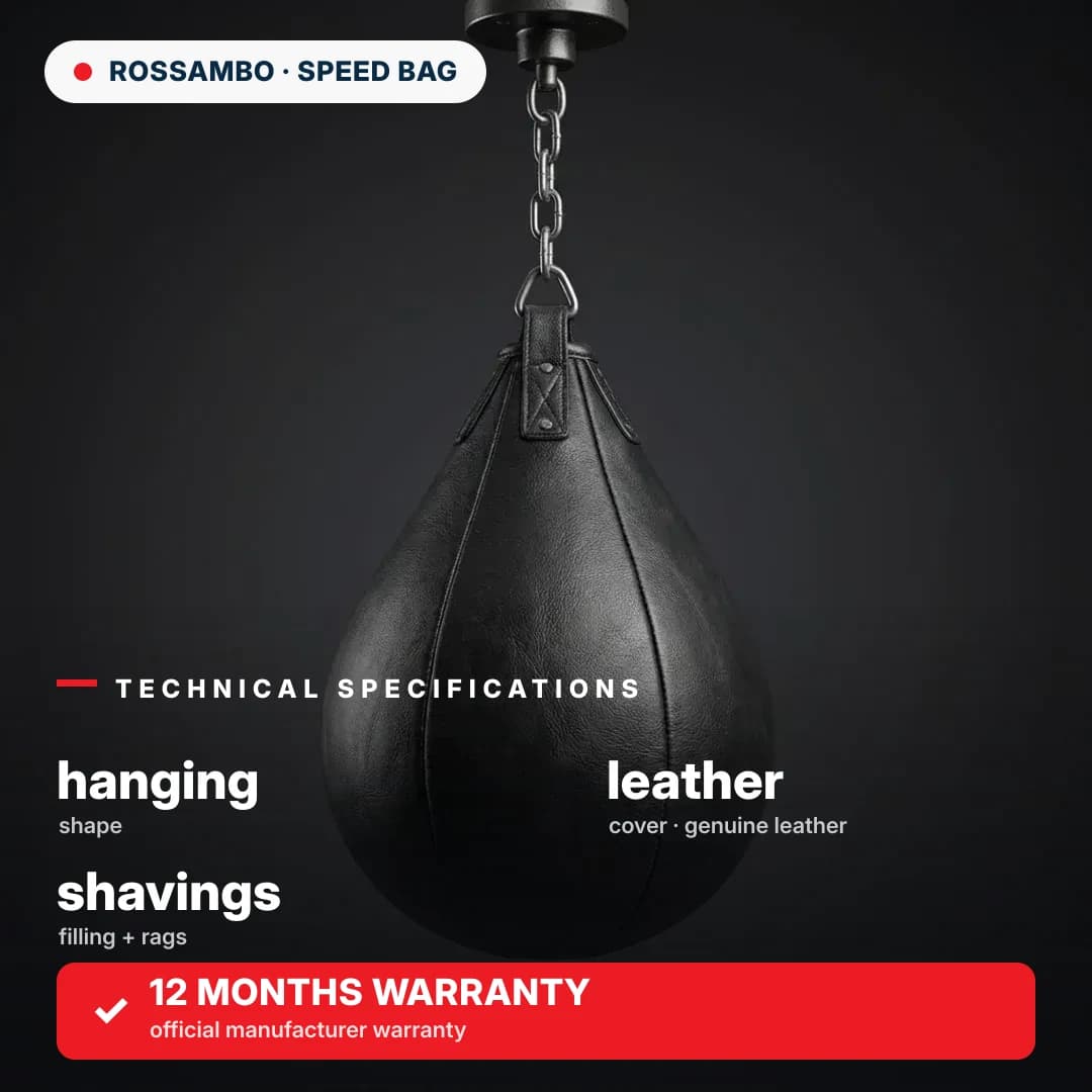 Hanging Speed Bag, Leather