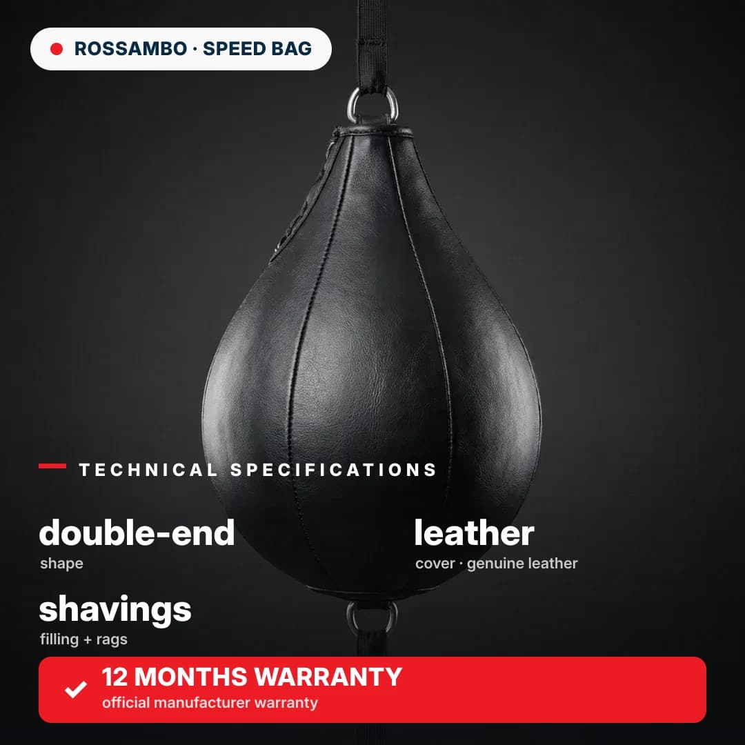 Floor-to-Ceiling Speed Bag, Leather