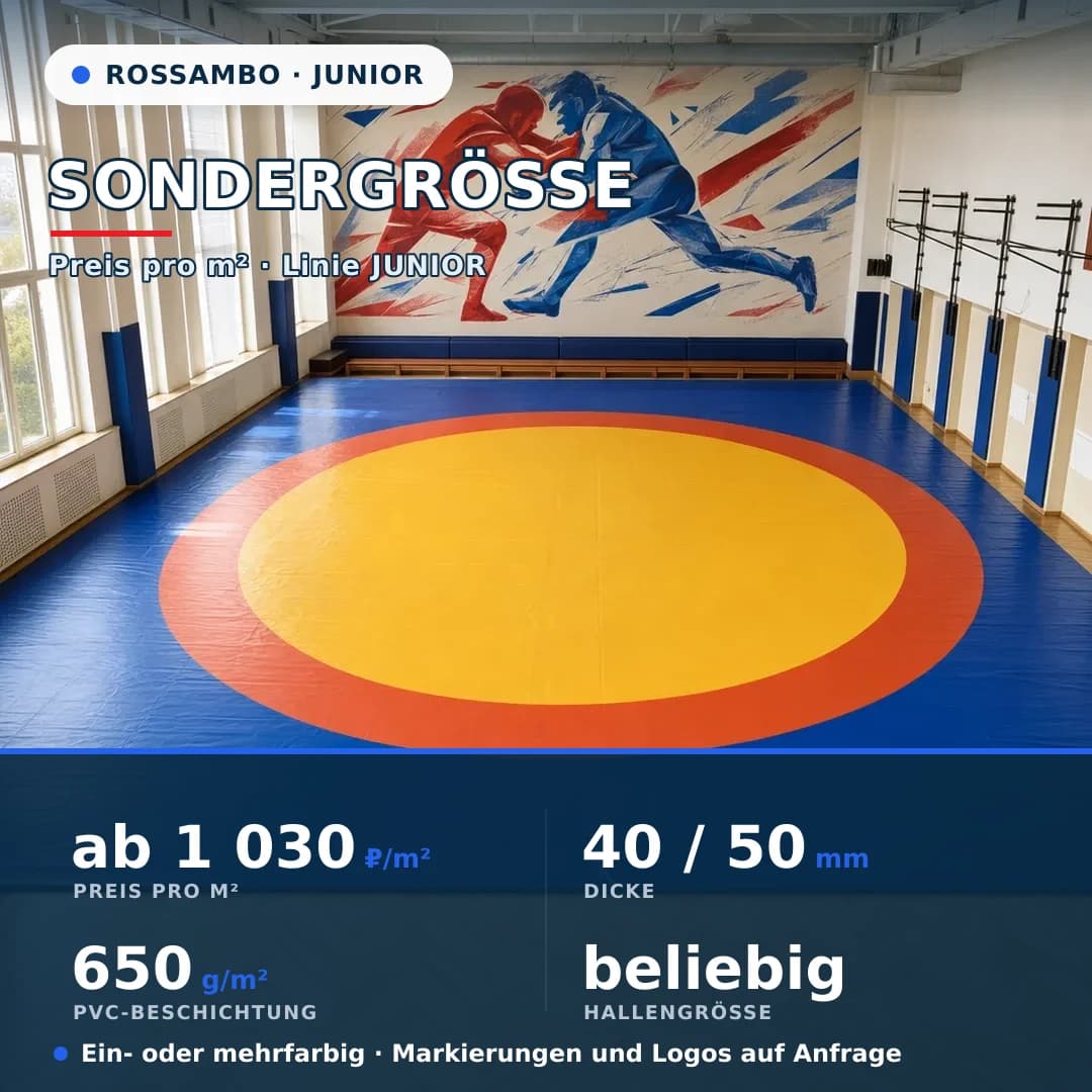 Ringermatte JUNIOR – Sondergröße (pro m²)