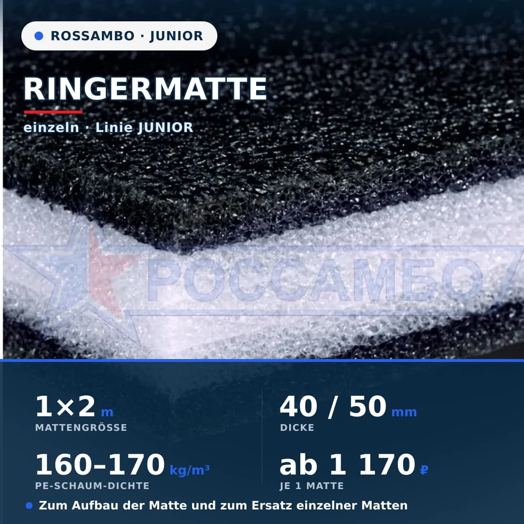 Ringermatte JUNIOR 1×2×0,04 m