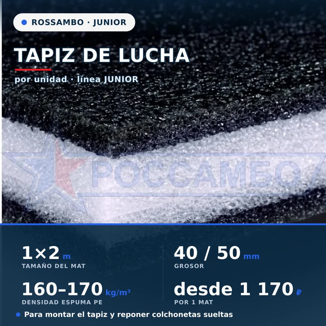 Colchoneta de lucha JUNIOR 1×2×0,04 m