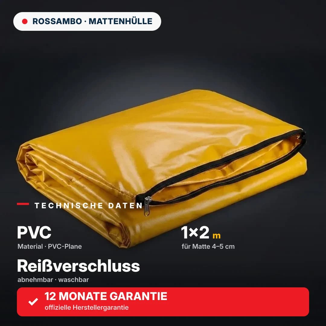 Bezug für Turnmatte, PVC
