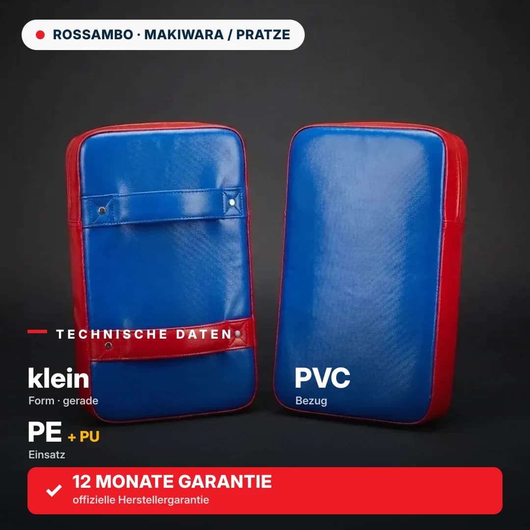 Schlagpratze, klein, gerade, PVC-Plane