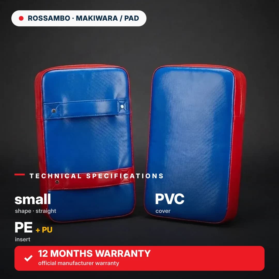 Small straight focus mitt, PVC tarpaulin