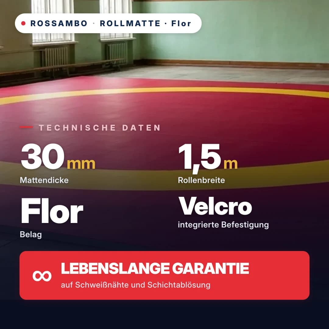 Rollmatte Velours Premium 30 mm, Preis pro 1 m²