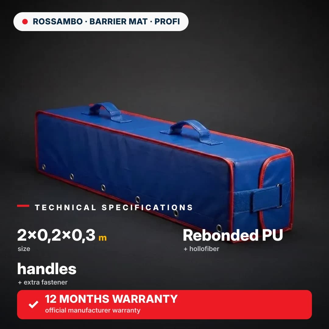 PROFI barrier mat 2×0.2×0.3 m