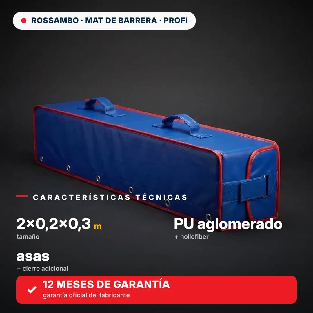 Colchoneta barrera PROFI 2×0,2×0,3 m
