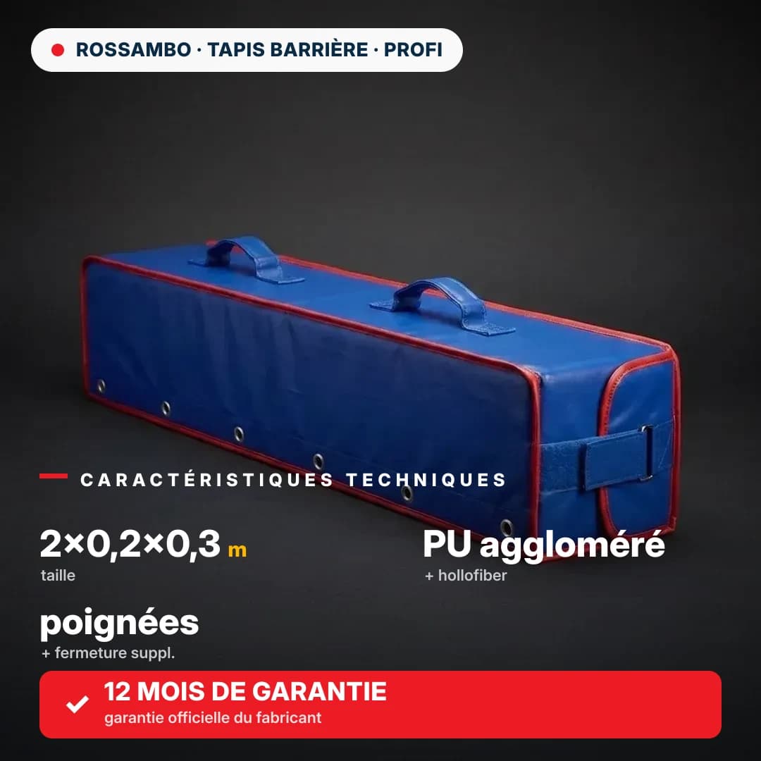 Tapis barrière PROFI 2×0,2×0,3 m